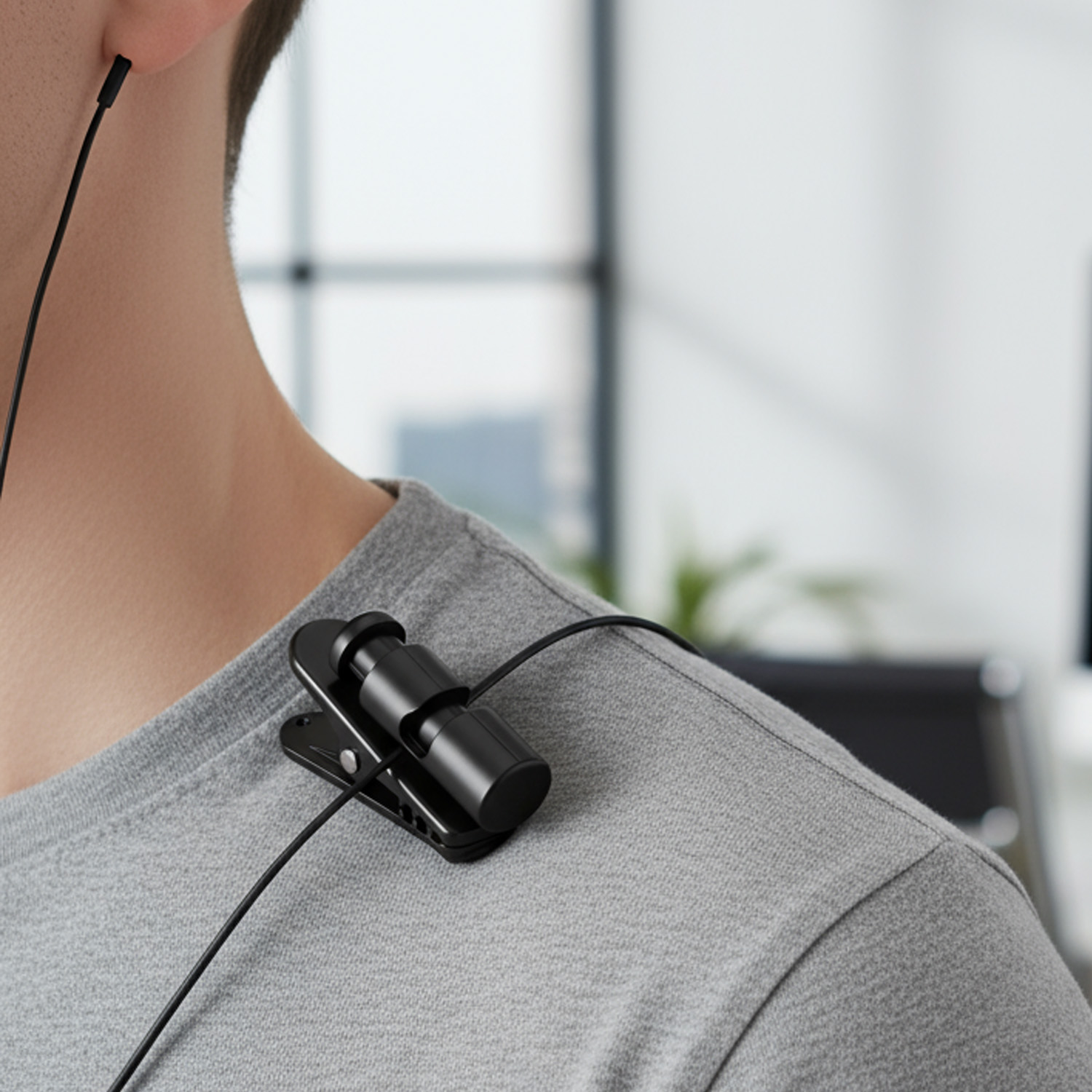 Wired Earphone Mic - 1-10er Pack Kopfhörer-Befestigungsclips, Headset-Kabelclips, Kabelklemmen, tragbare