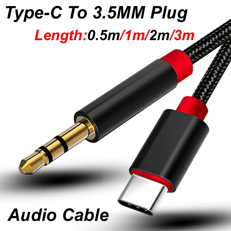 Cable Extension 3.5 - 0,5 m/1 m/2 m/3 m Typ-C