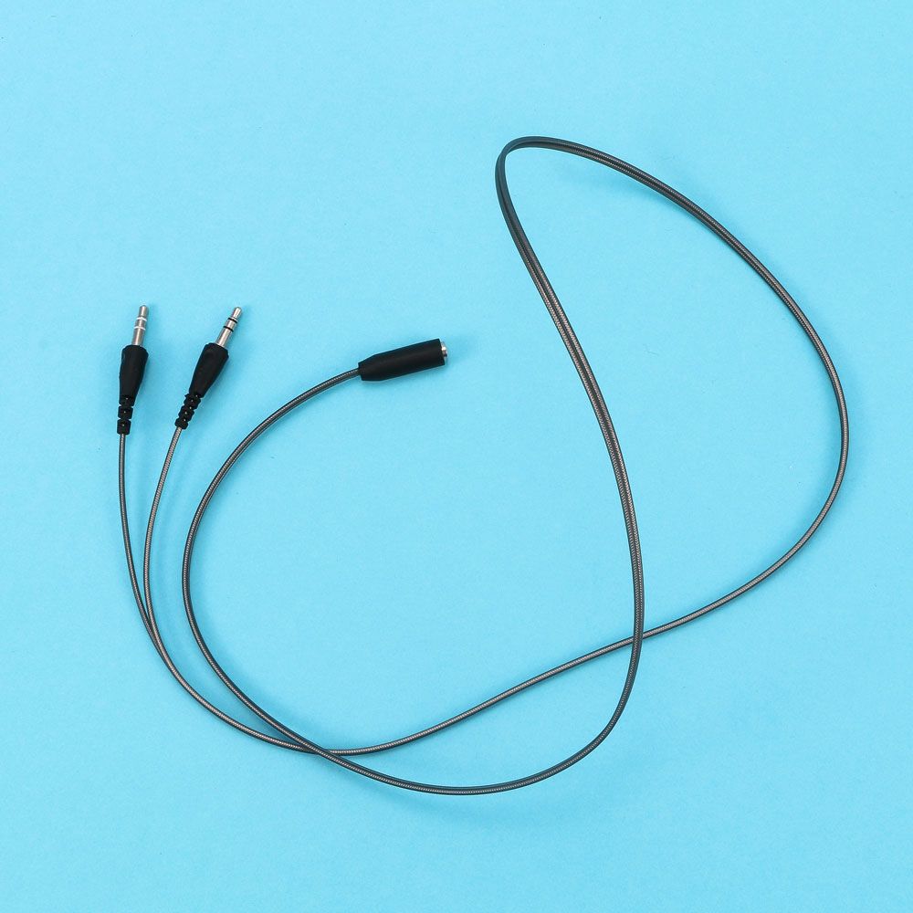 Earphone Splitter Jack - 1 m 3,5 mm Buchse auf