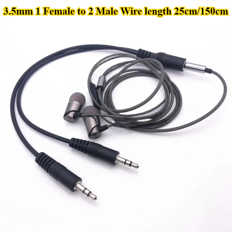 2/5 Stück/Set 3,5mm 1 zu 2 Aud – Earphone Splitter Jack Bewertung und Preis