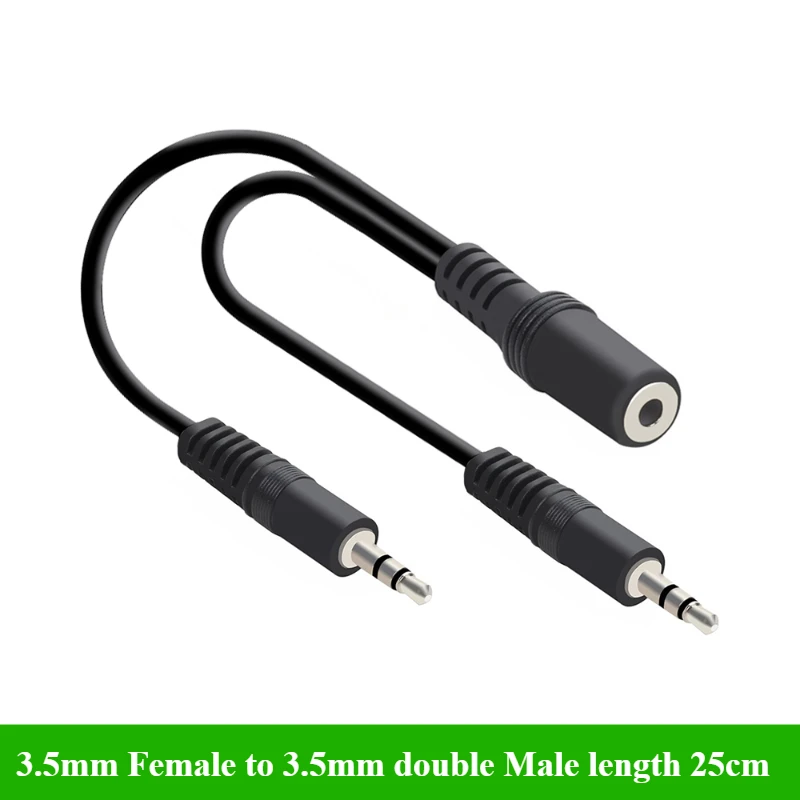 2/5 Stück/Set 3,5mm 1 zu 2 Aud – Earphone Splitter Jack Bewertung und Preis