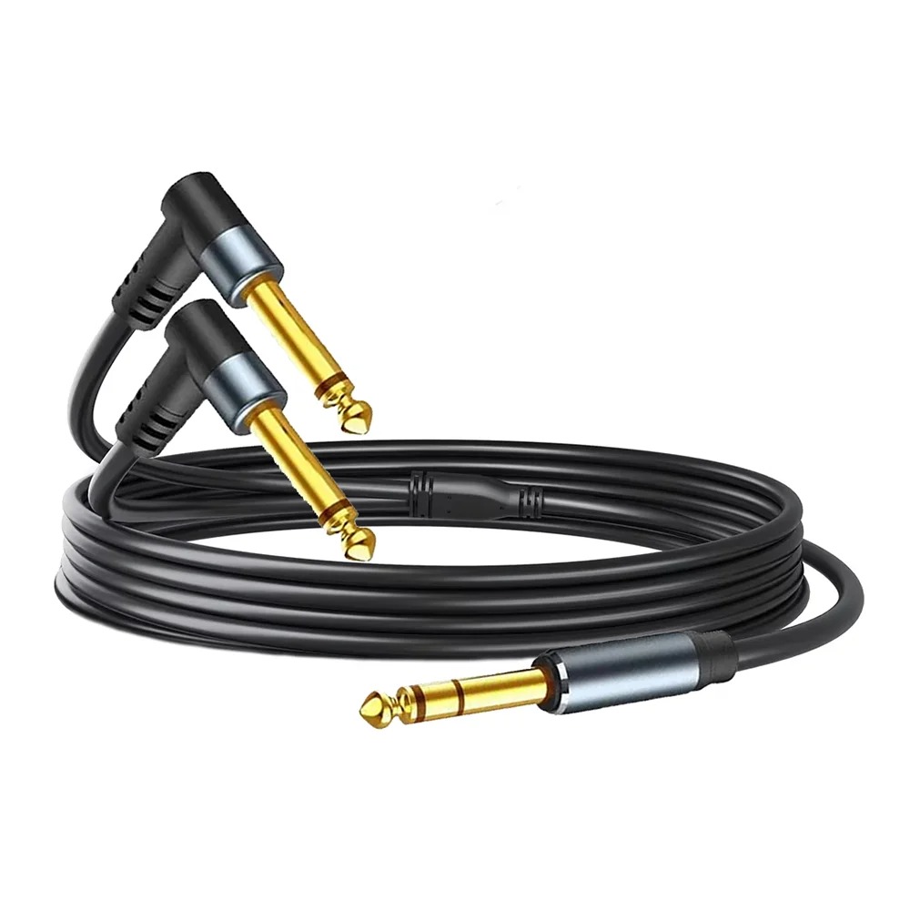 6,35mm 1/4 Zoll TRS Stecker au – Audio Splitter Y Bewertung und Preis