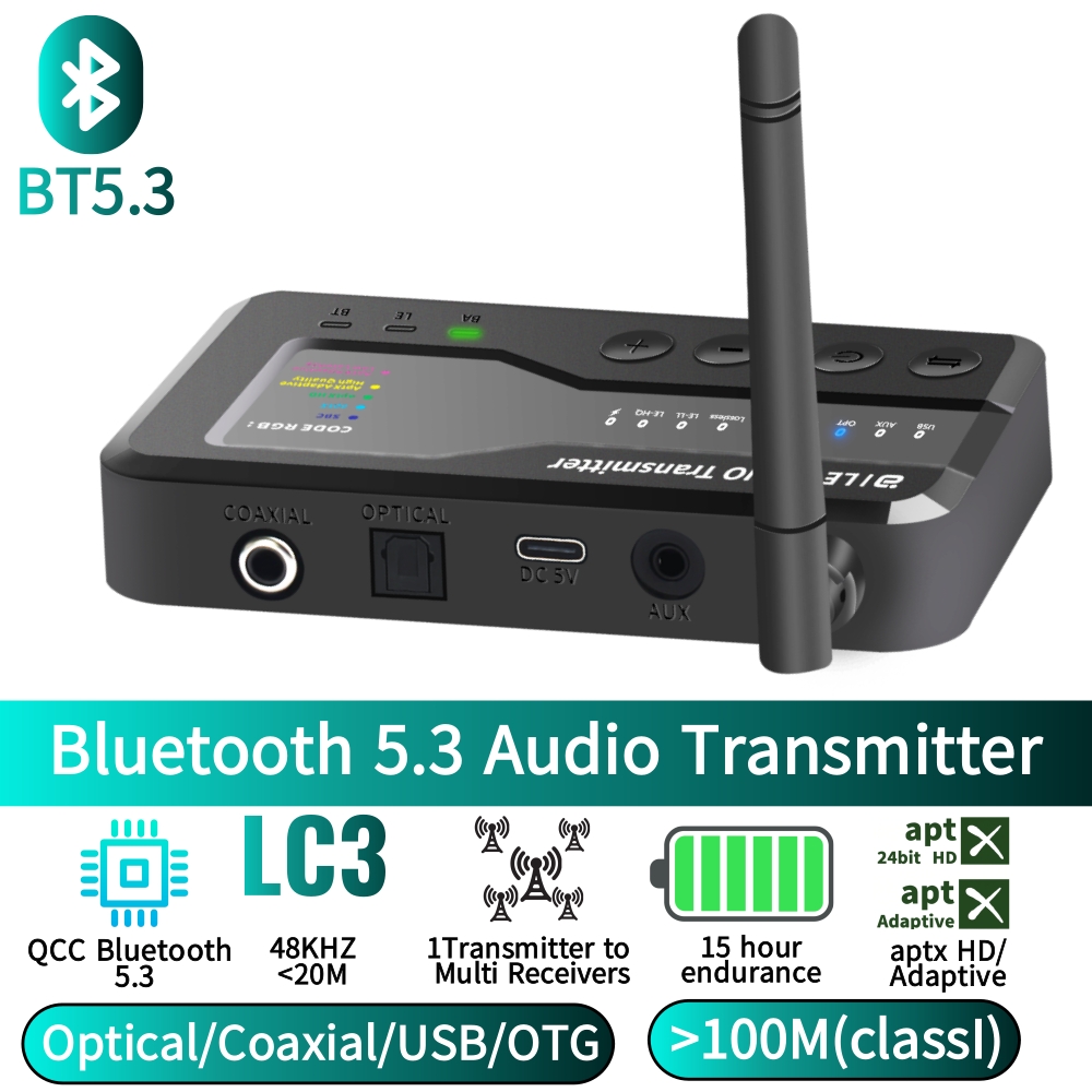 Bluetooth 5.3 Audio-Sender, 80 – Bluetooth Adapter Receiver Bewertung und Preis